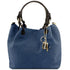 TL KeyLuck - Woven printed leather shopping bag